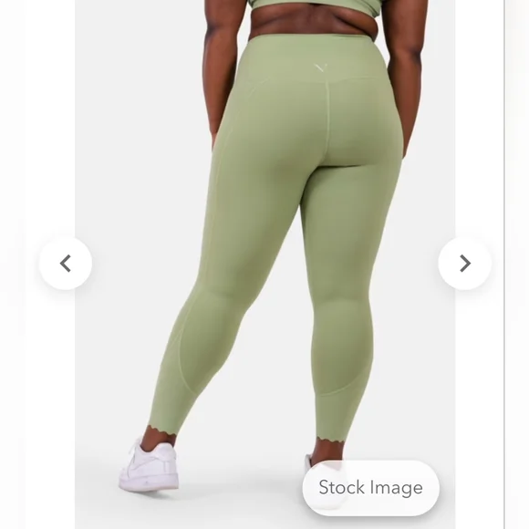 Vitae Apparel Womens Ultra Pulse Leggings In Matcha Green Size M - Picture 2 of 7